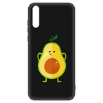 Чехол-накладка Krutoff Soft Case Авокадо Недоумевающий для Huawei Y8p/ Honor 30i черный Чехол-накладка Krutoff Soft Case Авокадо Недоумевающий для Huawei Y8p/ Honor 30i черный