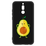Чехол-накладка Krutoff Soft Case Авокадо Недоумевающий для Xiaomi Redmi 8 черный Чехол-накладка Krutoff Soft Case Авокадо Недоумевающий для Xiaomi Redmi 8 черный