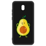 Чехол-накладка Krutoff Soft Case Авокадо Недоумевающий для Xiaomi Redmi 8A черный Чехол-накладка Krutoff Soft Case Авокадо Недоумевающий для Xiaomi Redmi 8A черный