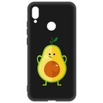 Чехол-накладка Krutoff Soft Case Авокадо Недоумевающий для Xiaomi Redmi Note 7 черный Чехол-накладка Krutoff Soft Case Авокадо Недоумевающий для Xiaomi Redmi Note 7 черный