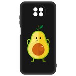 Чехол-накладка Krutoff Soft Case Авокадо Недоумевающий для Xiaomi Redmi Note 9t черный Чехол-накладка Krutoff Soft Case Авокадо Недоумевающий для Xiaomi Redmi Note 9t черный