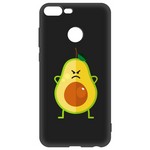 Чехол-накладка Krutoff Soft Case Авокадо Сердитый для Honor 9 Lite черный Чехол-накладка Krutoff Soft Case Авокадо Сердитый для Honor 9 Lite черный