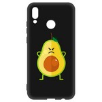 Чехол-накладка Krutoff Soft Case Авокадо Сердитый для Huawei P Smart 2019 (Krutoff)/ Honor 10 Lite (2019) черный Чехол-накладка Krutoff Soft Case Авокадо Сердитый для Huawei P Smart 2019 (Krutoff)/ Honor 10 Lite (2019) черный