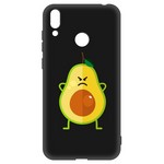 Чехол-накладка Krutoff Soft Case Авокадо Сердитый для Huawei Y7 (2019) черный Чехол-накладка Krutoff Soft Case Авокадо Сердитый для Huawei Y7 (2019) черный