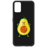 Чехол-накладка Krutoff Soft Case Авокадо Сердитый для Realme 7 Pro черный Чехол-накладка Krutoff Soft Case Авокадо Сердитый для Realme 7 Pro черный
