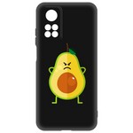 Чехол-накладка Krutoff Soft Case Авокадо Сердитый для Xiaomi Mi 10T/ Mi 10T Pro черный Чехол-накладка Krutoff Soft Case Авокадо Сердитый для Xiaomi Mi 10T/ Mi 10T Pro черный