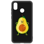 Чехол-накладка Krutoff Soft Case Авокадо Сердитый для Xiaomi Mi 8 черный Чехол-накладка Krutoff Soft Case Авокадо Сердитый для Xiaomi Mi 8 черный