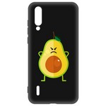 Чехол-накладка Krutoff Soft Case Авокадо Сердитый для Xiaomi Mi 9 Lite черный Чехол-накладка Krutoff Soft Case Авокадо Сердитый для Xiaomi Mi 9 Lite черный