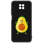Чехол-накладка Krutoff Soft Case Авокадо Сердитый для Xiaomi Redmi Note 9t черный Чехол-накладка Krutoff Soft Case Авокадо Сердитый для Xiaomi Redmi Note 9t черный