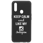 Чехол-накладка Krutoff Silicone Case Instagram для OPPO A31 черный Чехол-накладка Krutoff Silicone Case Instagram для OPPO A31 черный