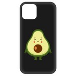 Чехол-накладка Krutoff Soft Case Авокадо Милый для Apple iPhone 12 mini черный Чехол-накладка Krutoff Soft Case Авокадо Милый для Apple iPhone 12 mini черный