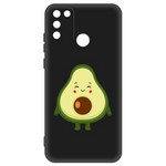 Чехол-накладка Krutoff Soft Case Авокадо Милый для Honor 9A черный Чехол-накладка Krutoff Soft Case Авокадо Милый для Honor 9A черный