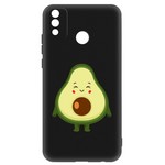 Чехол-накладка Krutoff Soft Case Авокадо Милый для Honor 9X Lite черный Чехол-накладка Krutoff Soft Case Авокадо Милый для Honor 9X Lite черный