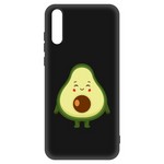 Чехол-накладка Krutoff Soft Case Авокадо Милый для Huawei Y8p/ Honor 30i черный Чехол-накладка Krutoff Soft Case Авокадо Милый для Huawei Y8p/ Honor 30i черный
