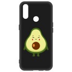 Чехол-накладка Krutoff Soft Case Авокадо Милый для OPPO A31 черный Чехол-накладка Krutoff Soft Case Авокадо Милый для OPPO A31 черный