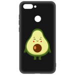 Чехол-накладка Krutoff Soft Case Авокадо Милый для Xiaomi Mi 8 Lite черный Чехол-накладка Krutoff Soft Case Авокадо Милый для Xiaomi Mi 8 Lite черный