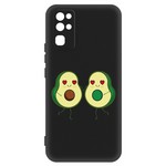 Чехол-накладка Krutoff Soft Case Авокадо Пара для Honor 30 черный Чехол-накладка Krutoff Soft Case Авокадо Пара для Honor 30 черный