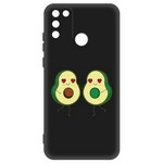 Чехол-накладка Krutoff Soft Case Авокадо Пара для Honor 9A черный Чехол-накладка Krutoff Soft Case Авокадо Пара для Honor 9A черный