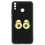 Чехол-накладка Krutoff Soft Case Авокадо Пара для Honor 9X Lite черный Чехол-накладка Krutoff Soft Case Авокадо Пара для Honor 9X Lite черный