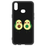 Чехол-накладка Krutoff Soft Case Авокадо Пара для Samsung Galaxy A10s (A107) черный Чехол-накладка Krutoff Soft Case Авокадо Пара для Samsung Galaxy A10s (A107) черный