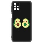 Чехол-накладка Krutoff Soft Case Авокадо Пара для Samsung Galaxy M31s (M317) черный Чехол-накладка Krutoff Soft Case Авокадо Пара для Samsung Galaxy M31s (M317) черный