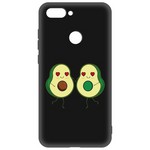 Чехол-накладка Krutoff Soft Case Авокадо Пара для Xiaomi Mi 8 Lite черный Чехол-накладка Krutoff Soft Case Авокадо Пара для Xiaomi Mi 8 Lite черный