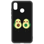Чехол-накладка Krutoff Soft Case Авокадо Пара для Xiaomi Mi 8 черный Чехол-накладка Krutoff Soft Case Авокадо Пара для Xiaomi Mi 8 черный