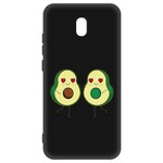 Чехол-накладка Krutoff Soft Case Авокадо Пара для Xiaomi Redmi 8A черный Чехол-накладка Krutoff Soft Case Авокадо Пара для Xiaomi Redmi 8A черный