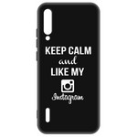 Чехол-накладка Krutoff Silicone Case Instagram для Xiaomi Mi A3 (черный) Чехол-накладка Krutoff Silicone Case Instagram для Xiaomi Mi A3 (черный)