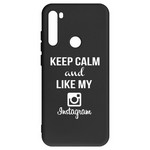 Чехол-накладка Krutoff Silicone Case Instagram для Xiaomi Redmi Note 8T (черный) Чехол-накладка Krutoff Silicone Case Instagram для Xiaomi Redmi Note 8T (черный)