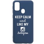 {{photo.Alt || photo.Description || 'Чехол-накладка Krutoff Silicone Case Instagram для Samsung Galaxy M21 (M215) синий'}}