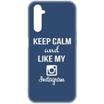 {{photo.Alt || photo.Description || 'Чехол-накладка Krutoff Silicone Case Instagram для Realme 6/ 6s синий'}}