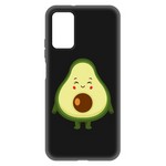 Чехол-накладка Krutoff Soft Case Авокадо Милый для Xiaomi Redmi 9t черный Чехол-накладка Krutoff Soft Case Авокадо Милый для Xiaomi Redmi 9t черный