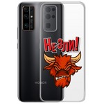Чехол-накладка Krutoff Clear Case "Не Зли!" для Honor 30 Чехол-накладка Krutoff Clear Case "Не Зли!" для Honor 30
