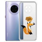 Чехол-накладка Krutoff Clear Case "Лиса" для Huawei Mate 30 Чехол-накладка Krutoff Clear Case "Лиса" для Huawei Mate 30