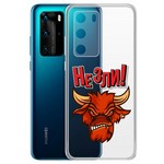 Чехол-накладка Krutoff Clear Case "Не Зли!" для Huawei P40 Чехол-накладка Krutoff Clear Case "Не Зли!" для Huawei P40