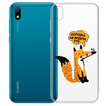 Чехол-накладка Krutoff Clear Case "Лиса" для Huawei Y5 (2019)/Honor 8S/8S Prime Чехол-накладка Krutoff Clear Case "Лиса" для Huawei Y5 (2019)/Honor 8S/8S Prime