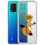 Чехол-накладка Krutoff Clear Case "Лиса" для Xiaomi Mi 10 Lite Чехол-накладка Krutoff Clear Case "Лиса" для Xiaomi Mi 10 Lite