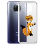 Чехол-накладка Krutoff Clear Case "Лиса" для Xiaomi Mi 10T Lite Чехол-накладка Krutoff Clear Case "Лиса" для Xiaomi Mi 10T Lite