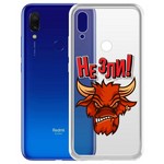 Чехол-накладка Krutoff Clear Case "Не Зли!" для Xiaomi Redmi 7 Чехол-накладка Krutoff Clear Case "Не Зли!" для Xiaomi Redmi 7
