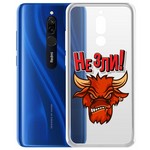 Чехол-накладка Krutoff Clear Case "Не Зли!" для Xiaomi Redmi 8 Чехол-накладка Krutoff Clear Case "Не Зли!" для Xiaomi Redmi 8