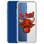 Чехол-накладка Krutoff Clear Case "Не Зли!" для Xiaomi Redmi 8A Чехол-накладка Krutoff Clear Case "Не Зли!" для Xiaomi Redmi 8A