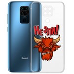 Чехол-накладка Krutoff Clear Case "Не Зли!" для Xiaomi Redmi Note 9 Чехол-накладка Krutoff Clear Case "Не Зли!" для Xiaomi Redmi Note 9