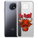 Чехол-накладка Krutoff Clear Case "Не Зли!" для Xiaomi Redmi Note 9T Чехол-накладка Krutoff Clear Case "Не Зли!" для Xiaomi Redmi Note 9T