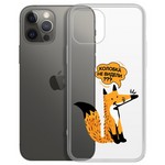 Чехол-накладка Krutoff Clear Case "Лиса" для iPhone 12 Pro Max Чехол-накладка Krutoff Clear Case "Лиса" для iPhone 12 Pro Max