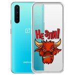 Чехол-накладка Krutoff Clear Case "Не Зли!" для OnePlus Nord Чехол-накладка Krutoff Clear Case "Не Зли!" для OnePlus Nord
