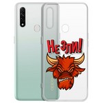Чехол-накладка Krutoff Clear Case "Не Зли!" для OPPO A31 Чехол-накладка Krutoff Clear Case "Не Зли!" для OPPO A31