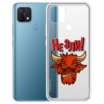 Чехол-накладка Krutoff Clear Case "Не Зли!" для OPPO A15 Чехол-накладка Krutoff Clear Case "Не Зли!" для OPPO A15