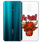 Чехол-накладка Krutoff Clear Case "Не Зли!" для OPPO Reno Чехол-накладка Krutoff Clear Case "Не Зли!" для OPPO Reno