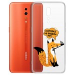 Чехол-накладка Krutoff Clear Case "Лиса" для OPPO Reno Z Чехол-накладка Krutoff Clear Case "Лиса" для OPPO Reno Z